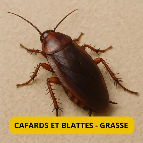 elimination cafard et blatte grasse